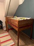 Lit Mezzanine pour enfant complet avec sommier et matelas, Ophalen, Gebruikt, Hoogslaper