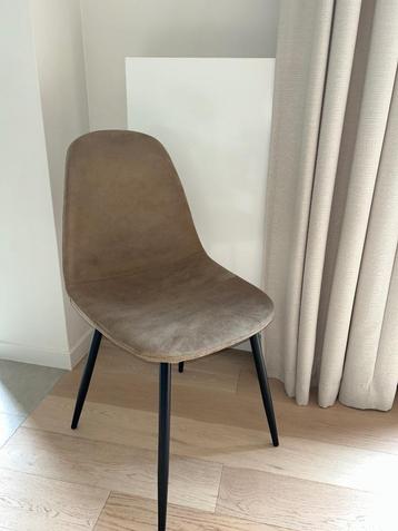 6 stoffen/alu Eettafel stoelen merk Bristol beschikbaar voor biedingen