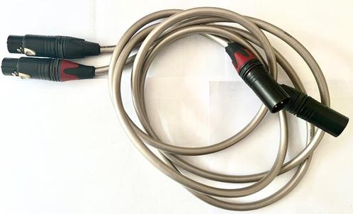 Paar Linn Silver Balanced interconnect / interlink XLR 1,2m., Audio, Tv en Foto, Audiokabels en Televisiekabels, Gebruikt, Interlink-kabel