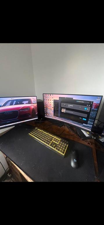 Setup Gamer Ryzen 7 / RTX 3060 / 2 Écrans, Enlèvement, Comme neuf, Gaming, HDD
