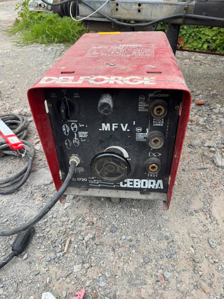 Cebora mfv 250 lasapparaat, Doe-het-zelf en Bouw, Gereedschap | Lasapparaten, Gebruikt, Elektroden, Minder dan 150 ampère, Ophalen