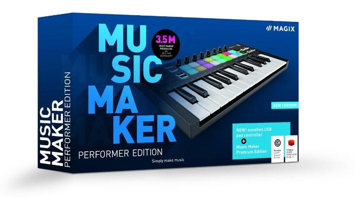 Music Maker Magix - Enkel Keypad, Muziek en Instrumenten, Keyboards, Nieuw, Overige aantallen, Overige merken, Aanslaggevoelig