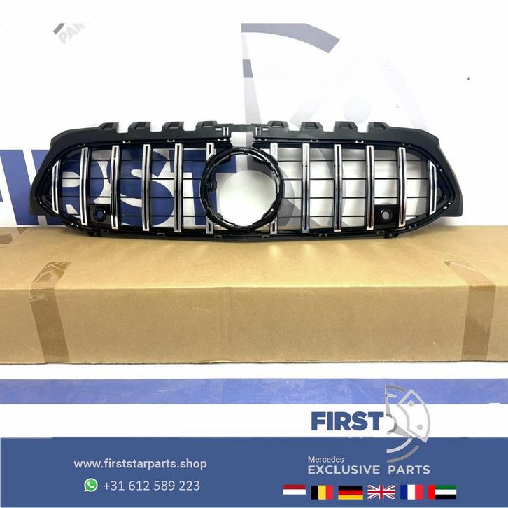 W177 V177 A KLASSE GT AMG GRIL ZWART/CHROOM 2018-2022 PANAME, Auto-onderdelen, Overige Auto-onderdelen, Mercedes-Benz, Gebruikt