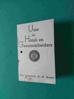 Unie Vakbond Oorlog Guerre Boek Werknemer Baas Staking, Verzamelen, Verzenden, Overige typen