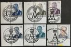 Albert ll. 1e Dagafstempeling. 6 zegels.MNH., Postzegels en Munten, Postzegels | Europa | België, Koninklijk huis, Ophalen of Verzenden