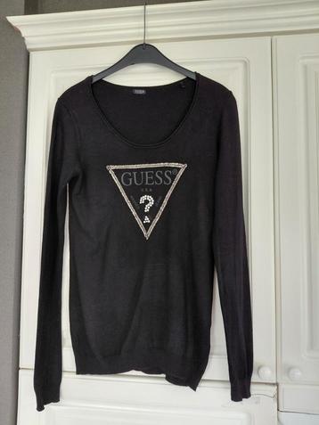 Pull noir Guess taille S, Enlèvement ou Envoi, Noir