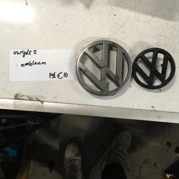  Vw Golf 2 1987 Embleem beschikbaar voor biedingen