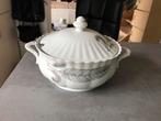 Soupière en porcelaine de Bavière, Collections, Comme neuf, Enlèvement, Autres types, Argenté