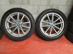2 velgen te koop + sensoren en banden serie 3 en 4 5x112, Ophalen, Gebruikt, BMW