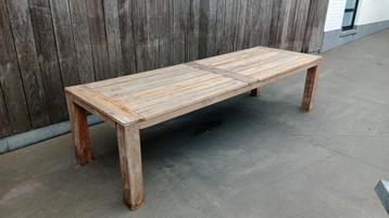XL ( tuin) tafel teak. 100* 300 cm beschikbaar voor biedingen