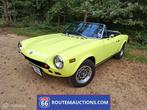 Fiat 124 Sport Spider | 1975 | Route 66 Auctions, Auto's, Zwart, Bedrijf, Handgeschakeld, Overige carrosserie