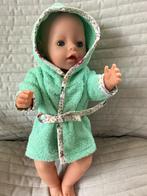 412. Babyborn: Nieuw mintgroen badjasje, Ophalen of Verzenden, Nieuw, Babypop