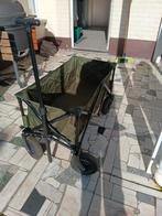 Bolderkar campart op luchtbanden, Ophalen, Opvouwbaar, Zo goed als nieuw