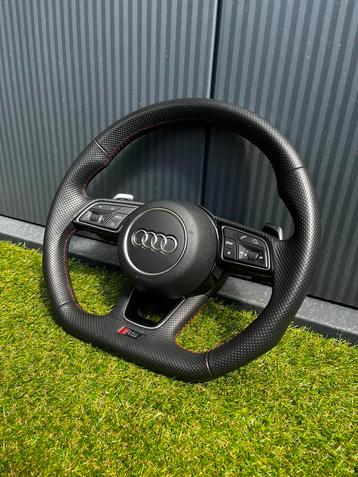 Audi RS4 RS5 B9 afgevlakt stuur inclusief airbag  beschikbaar voor biedingen