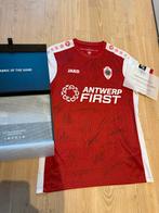 Officieel gesigneerd shirt Antwerp met certificaat, Sport en Fitness, Shirt, Nieuw, Mws, Mws