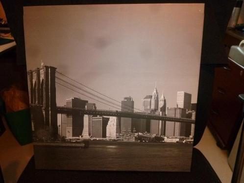 Brooklyn bridge - Kader - Foto, Huis en Inrichting, Woonaccessoires | Lijsten, Nieuw, Minder dan 50 cm, Minder dan 50 cm, Ophalen of Verzenden