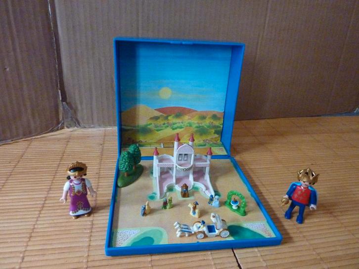 Micro paleis kasteel prinses koning koningin mini 4330, Kinderen en Baby's, Speelgoed | Playmobil, Zo goed als nieuw, Complete set