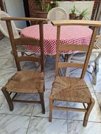 2 ANTIEKE KERKSTOELEN, Antiek en Kunst, Ophalen