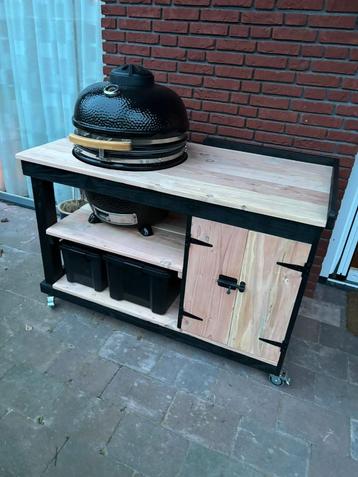 buitenkeuken,bastard,kamado,egg,weber,bbq meubel,grill guru,