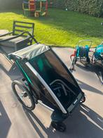 Thule chariot lite 1 persoon incl jogging set, Ophalen, Gebruikt, Opvouwbaar, Thule