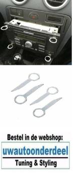 Radio Cd Demontage Tool Gereedschap Aux Ford Focus, Auto diversen, Verzenden