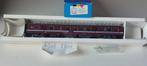 SNCB/NMBS OS.KA AUTO M4 BDK BORDEAUX 2CL/FOUR*HO*DC 3007, Hobby en Vrije tijd, Modeltreinen | H0, Overige merken, Treinset, Gelijkstroom