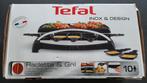Gourmetstel Tefal voor 10 personen Inox & Design. 1350 Watt, Gebruikt, Ophalen of Verzenden
