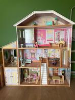 Barbiehuis Kidkraft, Kinderen en Baby's, Ophalen, Zo goed als nieuw, Poppenhuis