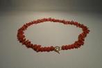 Koraal Ketting Kapittel Slot Goud, Handtassen en Accessoires, Antieke sieraden, Ophalen, Goud, Ketting