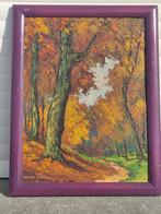 Huile sur panneau l automne signe Armand Lacour, Enlèvement ou Envoi
