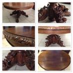 Antieke ovale jachttafel - Vossentafel, Antiek en Kunst, Antiek | Meubels | Tafels, Ophalen