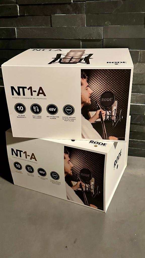 Rode NT1A Condenser Microphone, Pair, Elektronische apparatuur, Overige elektronische apparatuur, Nieuw, Ophalen