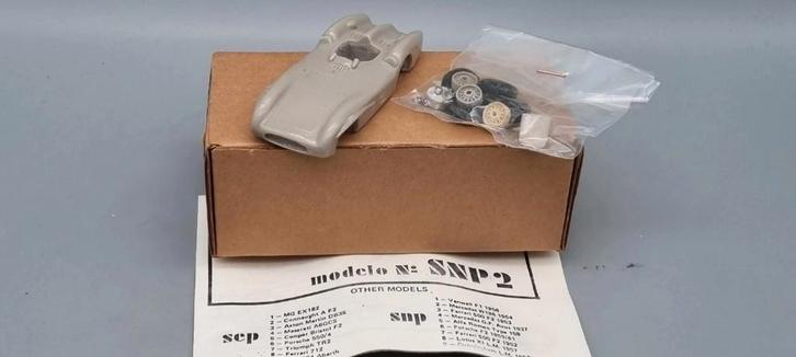 1:43 3J Models No. SNP2 resin kit Mercedes W196 1954, Hobby en Vrije tijd, Modelbouw | Auto's en Voertuigen, Zo goed als nieuw