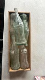 Oude Coca-Cola glazen flessen – originele vintage collectie, Ophalen, Gebruikt