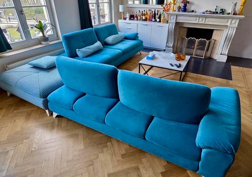 Canapé d’angle et fauteuil, Huis en Inrichting, Zetels | Complete zithoeken, Zo goed als nieuw, Ophalen