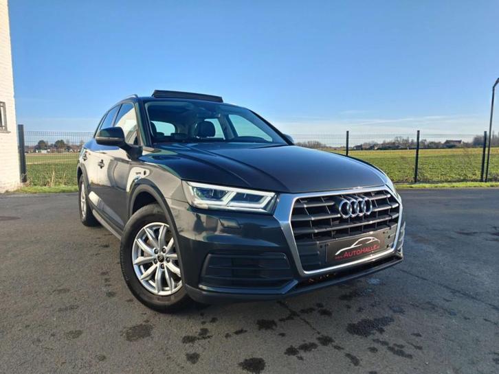 Audi Q5 2.0 TDi AUTOMAAT - AIRCO/CUIR/PANO/CARPLAY/PDC, Auto's, Audi, Bedrijf, Te koop, Q5, ABS, Airbags, Airconditioning, Android Auto