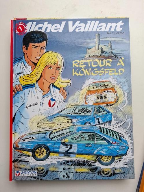 MICHEL VAILLANT PALMARES INEDIT TOME 1 RETOUR A KONIGSFELD, Boeken, Stripverhalen, Zo goed als nieuw, Eén stripboek, Ophalen of Verzenden