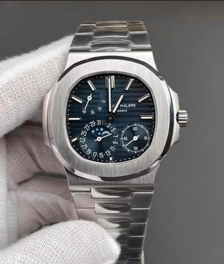 Patek Philippe Nautilus 5712/1A-001, Handtassen en Accessoires, Horloges | Heren, Nieuw, Polshorloge, Overige merken, Staal, Staal