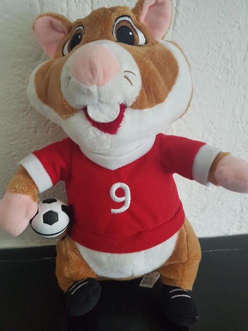Albert Heijn hamster voetbal, Kinderen en Baby's, Speelgoed | Knuffels en Pluche, Zo goed als nieuw, Ophalen of Verzenden