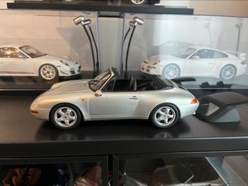 Porsche Carrera cabrio 1:18 Norev beschikbaar voor biedingen