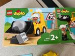 Duplo bulldozer - compleet met brochure in doos, Ophalen, Zo goed als nieuw, Duplo