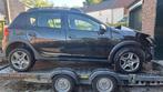 Dacia Sandero Stepway - 2017 - 1.5 dci - accidenté, Auto's, Voorwielaandrijving, Euro 6, 4 cilinders, Zwart