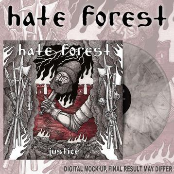 HATE FOREST - Justice (Marble Crystal Clear With Black Vinyl beschikbaar voor biedingen