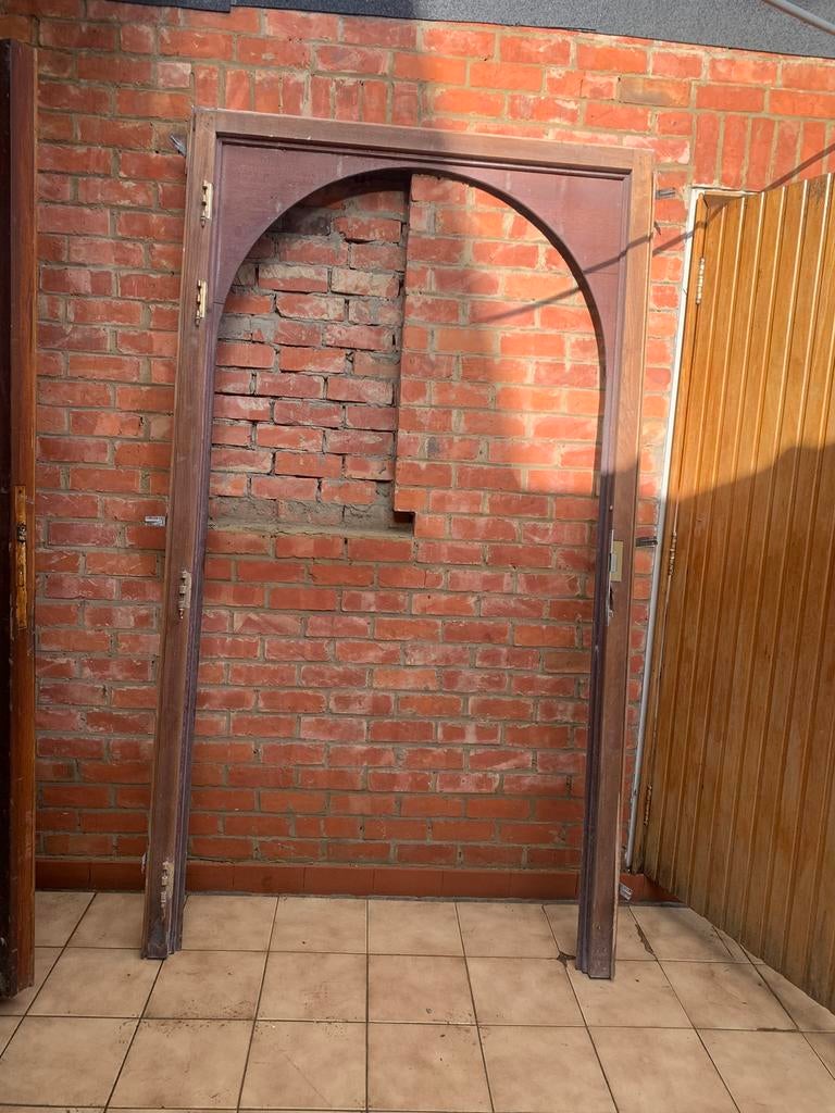 Voordeur, ramen, douche cabine + lavabo, verwarming te koop!, Doe-het-zelf en Bouw, Sanitair, Zo goed als nieuw, Douche, Chroom