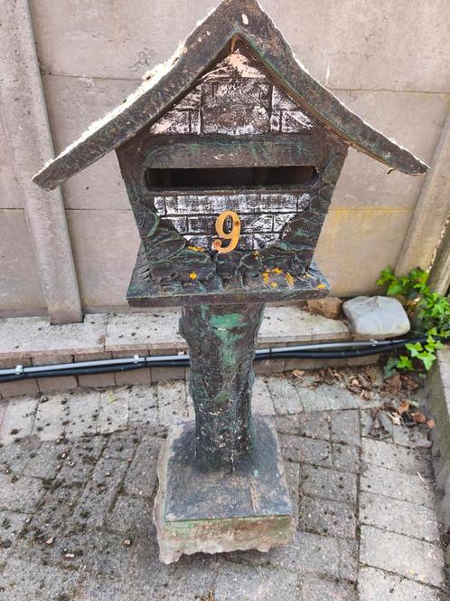 Stenen brievenbus, Tuin en Terras, Brievenbussen, Gebruikt, Ophalen