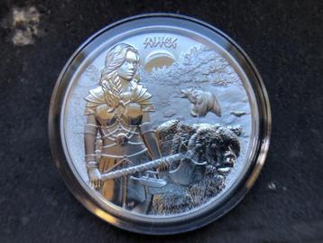 2024 Germania Mint - Valkyries Solveig - 1 oz silver beschikbaar voor biedingen