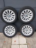 winterwielen BMW velgen 7Jx16 steek 5x120 205/55R16, Auto-onderdelen, Banden en Velgen, Ophalen, Gebruikt, 16 inch, Banden en Velgen