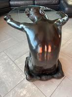 Table de salon, femme tenant  les mains, 150 à 200 cm, Moins de 50 cm, Verre, Enlèvement