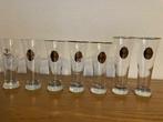 Verres Carlsberg (7 pièces), Collections, Enlèvement ou Envoi, Utilisé, Verre à bière