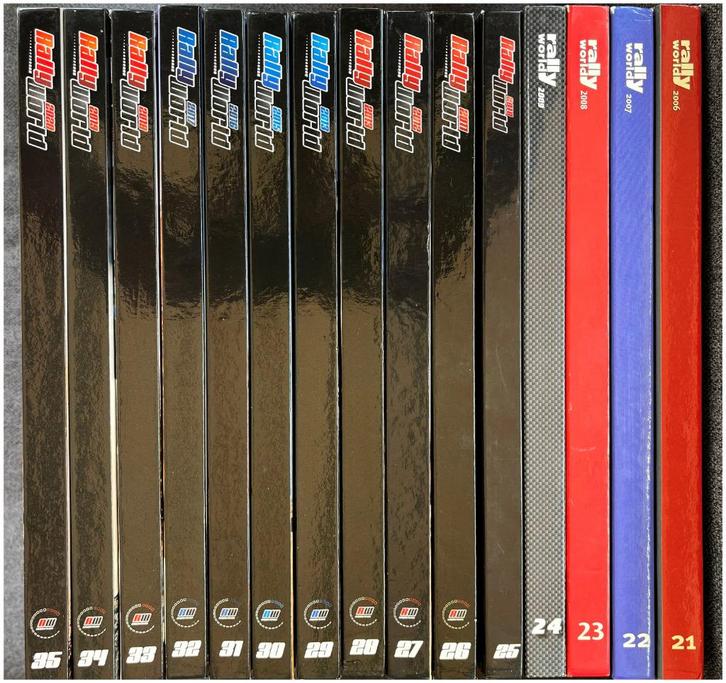 15 Delen Rallyworld No. 21 - 35 (2006 - 2020) Willy Weyens‼️, Boeken, Auto's | Boeken, Nieuw, Verzenden